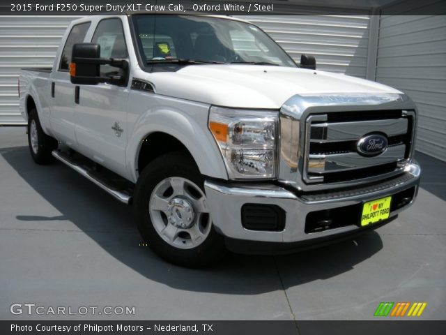 2015 Ford F250 Super Duty XLT Crew Cab in Oxford White