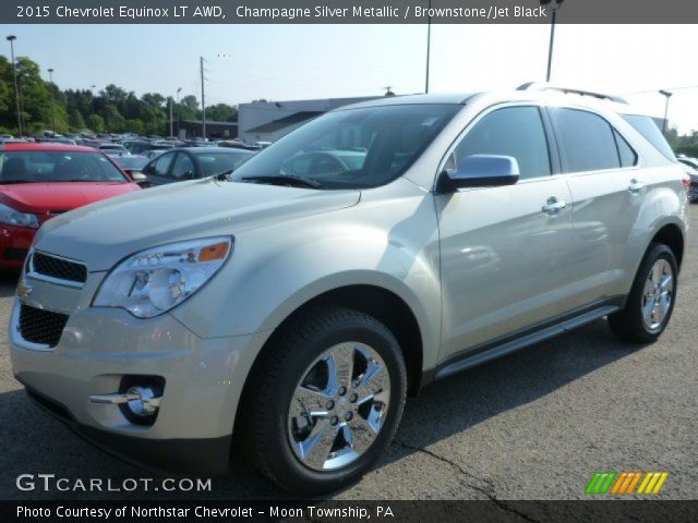 2015 Chevrolet Equinox LT AWD in Champagne Silver Metallic