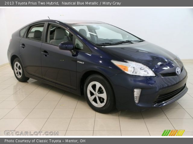 2013 Toyota Prius Two Hybrid in Nautical Blue Metallic