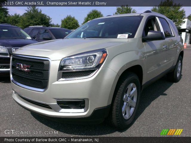 2015 GMC Acadia SLE in Champagne Silver Metallic