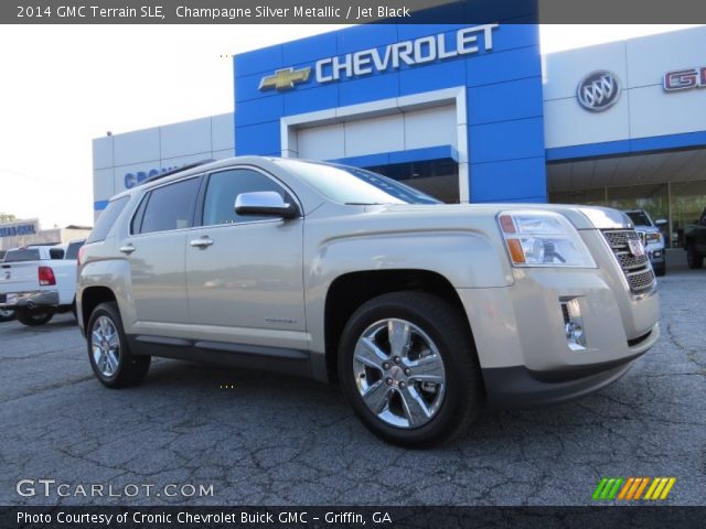 2014 GMC Terrain SLE in Champagne Silver Metallic