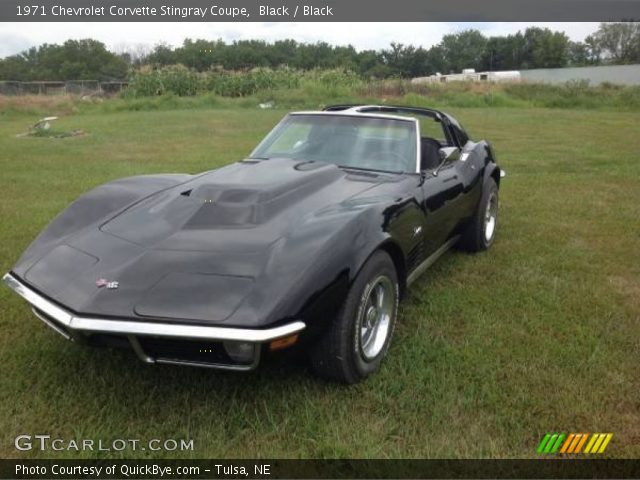 1971 Chevrolet Corvette Stingray Coupe in Black