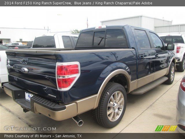 2014 Ford F150 King Ranch SuperCrew in Blue Jeans