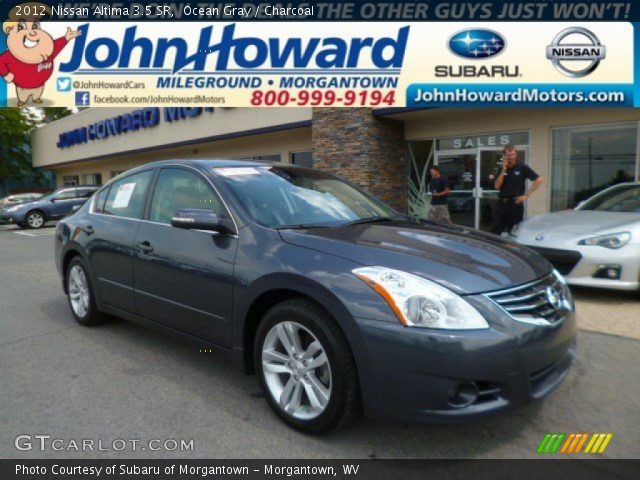 2012 Nissan Altima 3.5 SR in Ocean Gray