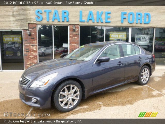 2012 Infiniti G 37 x S Sport AWD Sedan in Blue Slate