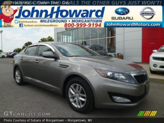 2012 Kia Optima LX in Titanium Silver