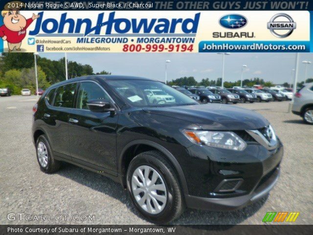 2014 Nissan Rogue S AWD in Super Black