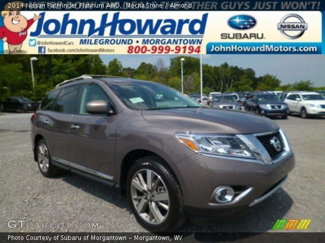 2014 Nissan Pathfinder Platinum AWD in Mocha Stone