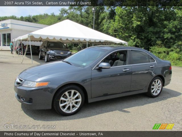 2007 Acura TSX Sedan in Carbon Gray Pearl