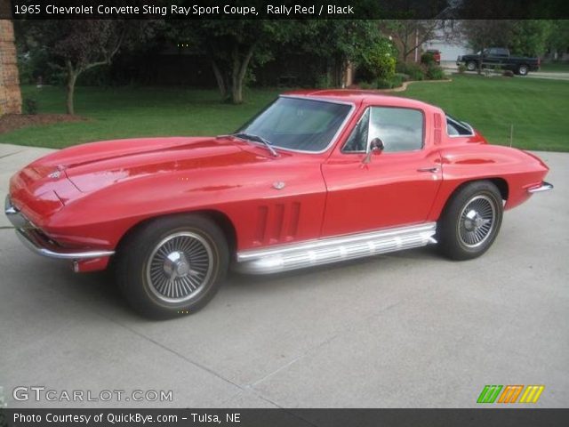 1965 Chevrolet Corvette Sting Ray Sport Coupe in Rally Red