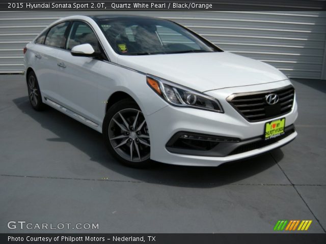 2015 Hyundai Sonata Sport 2.0T in Quartz White Pearl