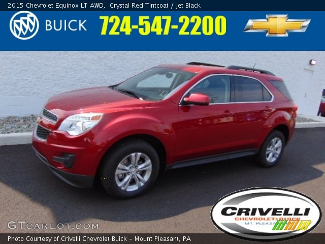 2015 Chevrolet Equinox LT AWD in Crystal Red Tintcoat