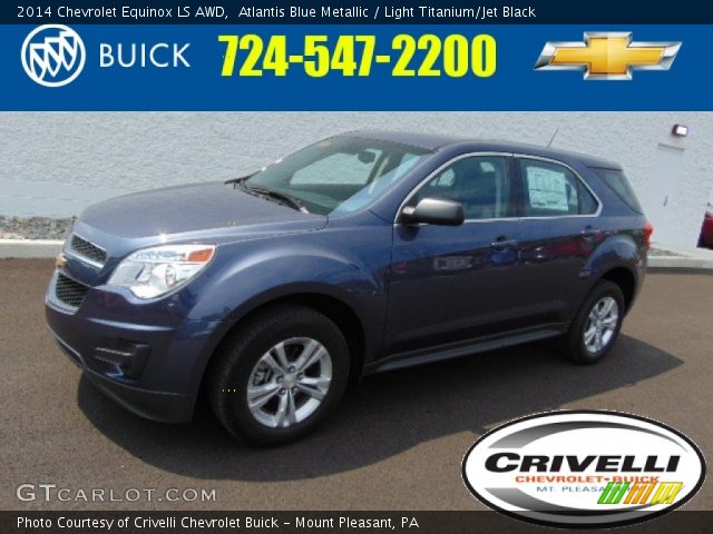 2014 Chevrolet Equinox LS AWD in Atlantis Blue Metallic