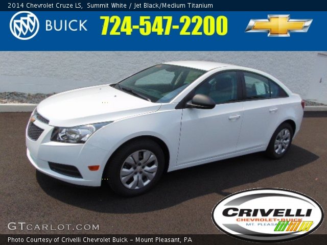 2014 Chevrolet Cruze LS in Summit White