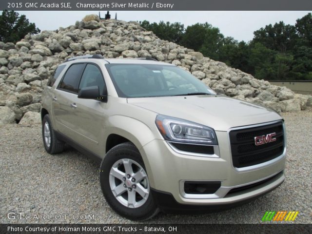 2015 GMC Acadia SLE in Champagne Silver Metallic