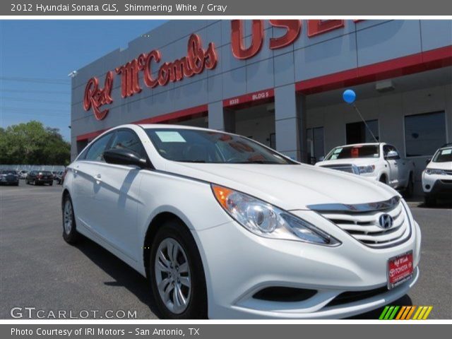 2012 Hyundai Sonata GLS in Shimmering White