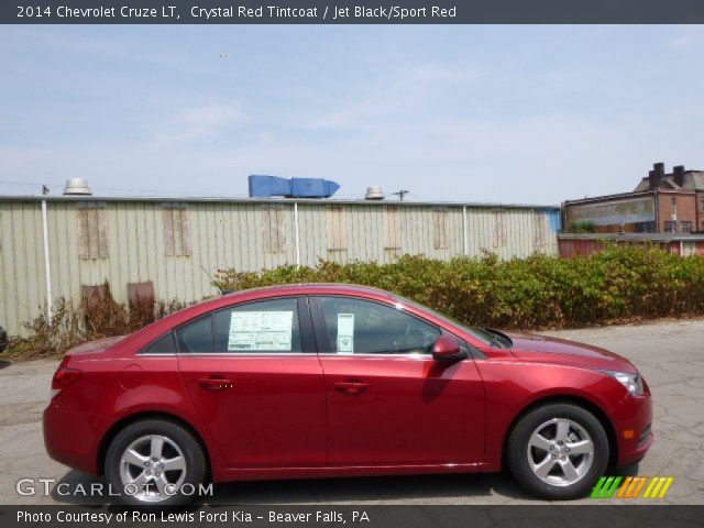2014 Chevrolet Cruze LT in Crystal Red Tintcoat