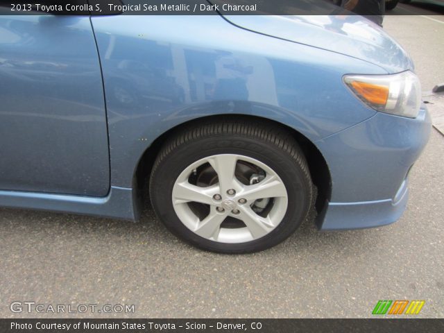 2013 Toyota Corolla S in Tropical Sea Metallic