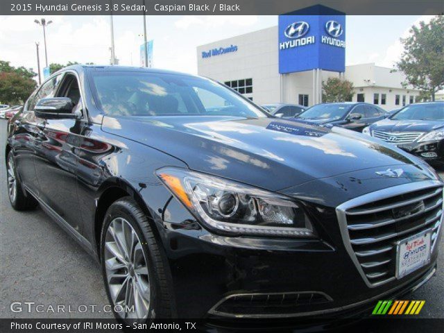 2015 Hyundai Genesis 3.8 Sedan in Caspian Black