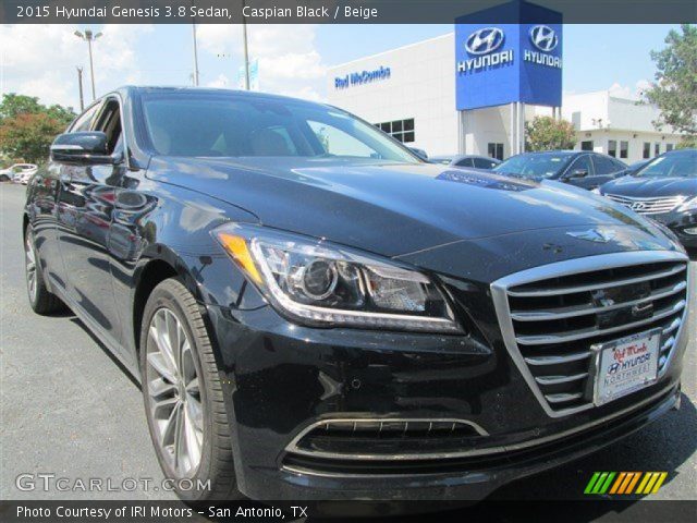 2015 Hyundai Genesis 3.8 Sedan in Caspian Black