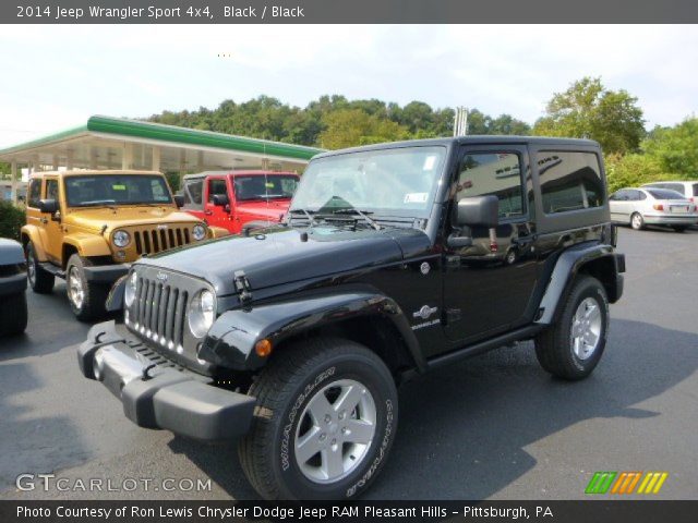 2014 Jeep Wrangler Sport 4x4 in Black