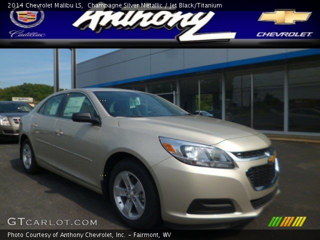 2014 Chevrolet Malibu LS in Champagne Silver Metallic