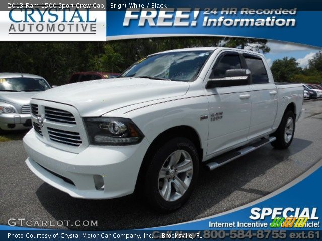 2013 Ram 1500 Sport Crew Cab in Bright White