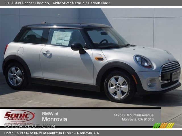2014 Mini Cooper Hardtop in White Silver Metallic