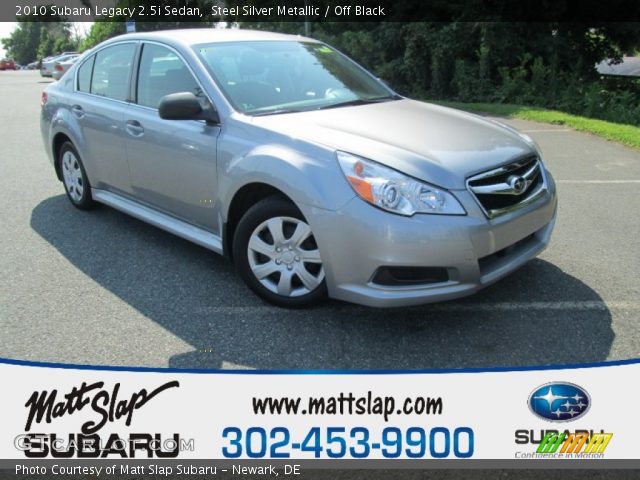 2010 Subaru Legacy 2.5i Sedan in Steel Silver Metallic