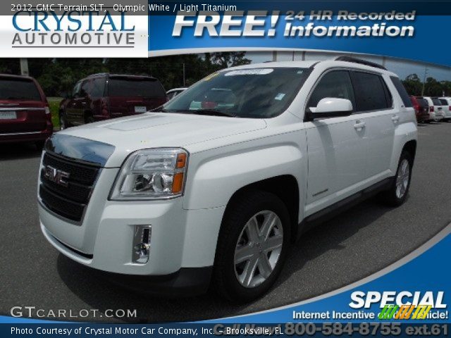 2012 GMC Terrain SLT in Olympic White