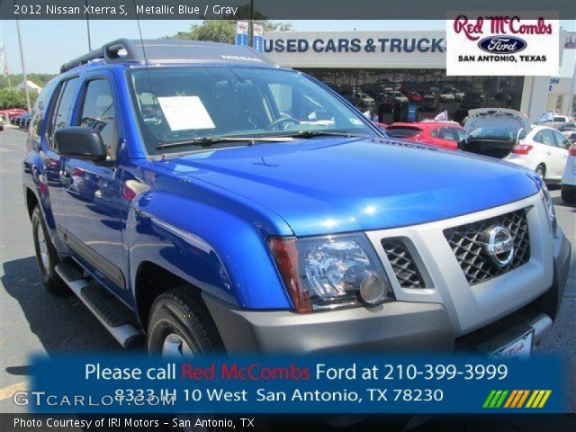 2012 Nissan Xterra S in Metallic Blue