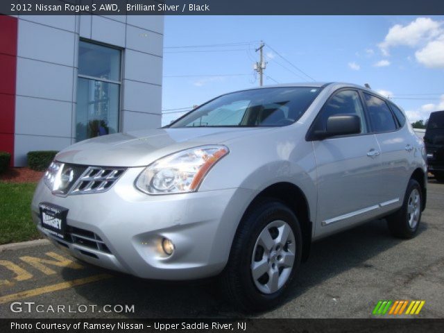 2012 Nissan Rogue S AWD in Brilliant Silver
