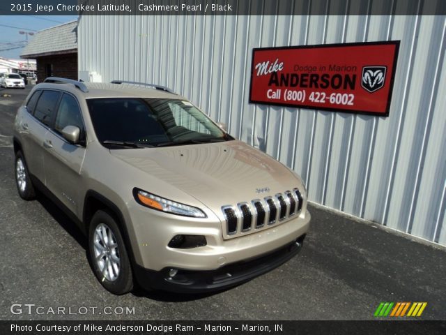2015 Jeep Cherokee Latitude in Cashmere Pearl