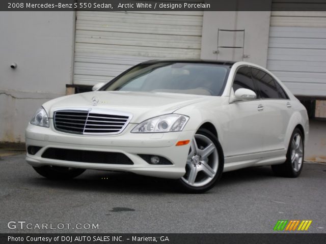 2008 Mercedes-Benz S 550 Sedan in Arctic White