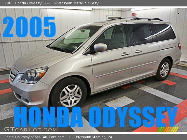 2005 Honda Odyssey EX-L in Silver Pearl Metallic