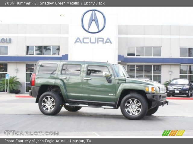 2006 Hummer H3  in Shadow Green Metallic