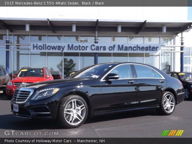 2015 Mercedes-Benz S 550 4Matic Sedan in Black