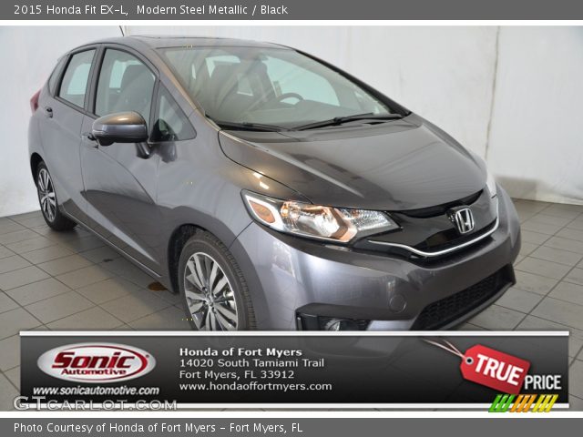 2015 Honda Fit EX-L in Modern Steel Metallic