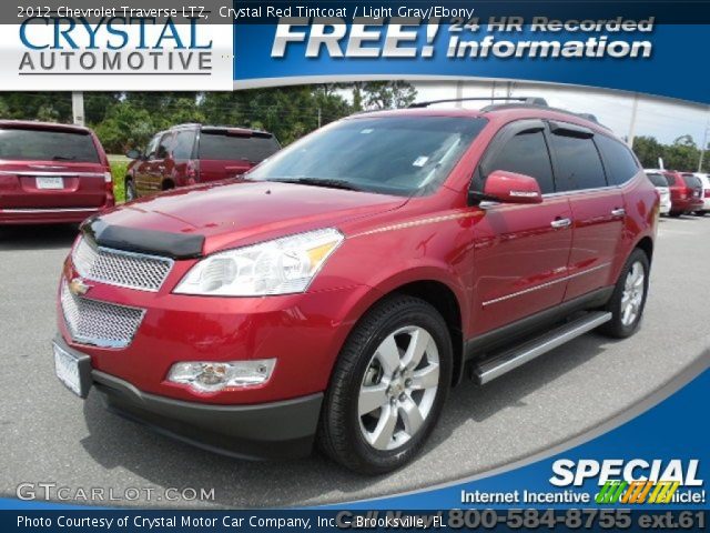 2012 Chevrolet Traverse LTZ in Crystal Red Tintcoat