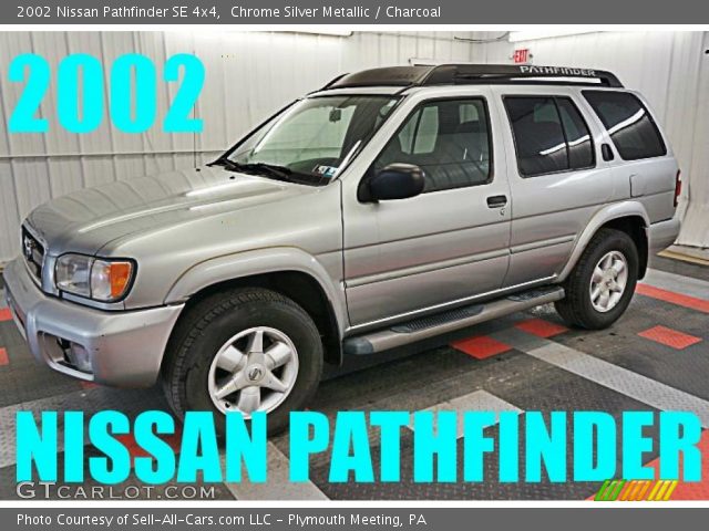 2002 Nissan Pathfinder SE 4x4 in Chrome Silver Metallic