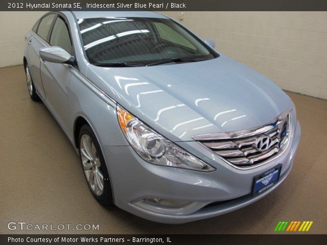 2012 Hyundai Sonata SE in Iridescent Silver Blue Pearl