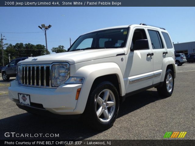 2008 Jeep Liberty Limited 4x4 in Stone White