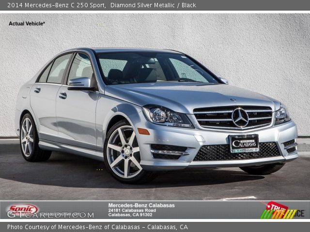 2014 Mercedes-Benz C 250 Sport in Diamond Silver Metallic