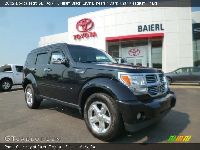 2009 Dodge Nitro SLT 4x4 in Brilliant Black Crystal Pearl