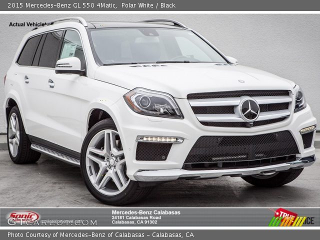 2015 Mercedes-Benz GL 550 4Matic in Polar White