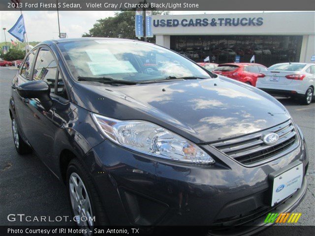 2013 Ford Fiesta S Sedan in Violet Gray