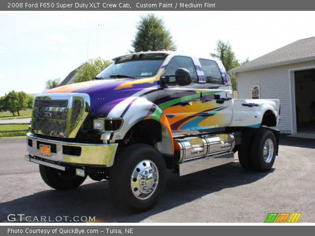 2008 Ford F650 Super Duty XLT Crew Cab in Custom Paint