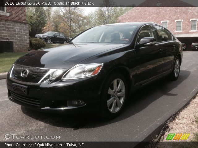 2010 Lexus GS 350 AWD in Obsidian Black
