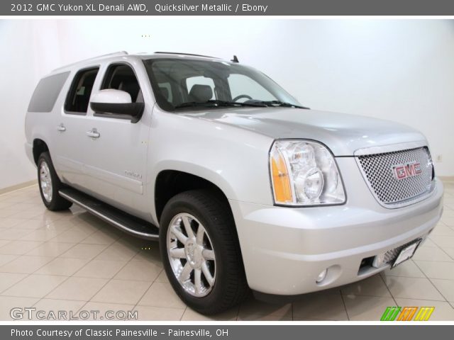 2012 GMC Yukon XL Denali AWD in Quicksilver Metallic