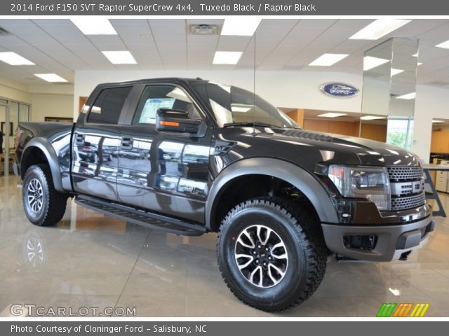 2014 Ford F150 SVT Raptor SuperCrew 4x4 in Tuxedo Black